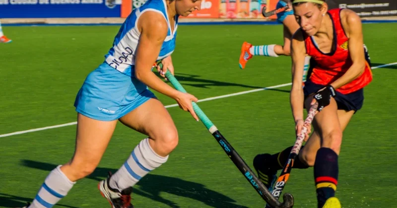 Hockeystick voor een middenvelder